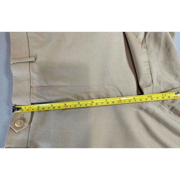 Lauren Ralph Lauren Mens 36x30 Wool Flat-Front Performance Pants - Picture 8 of 12